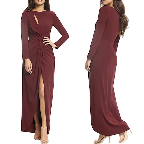 Dress The Population Naomi Twist Front Gown - Picture 2 of 9